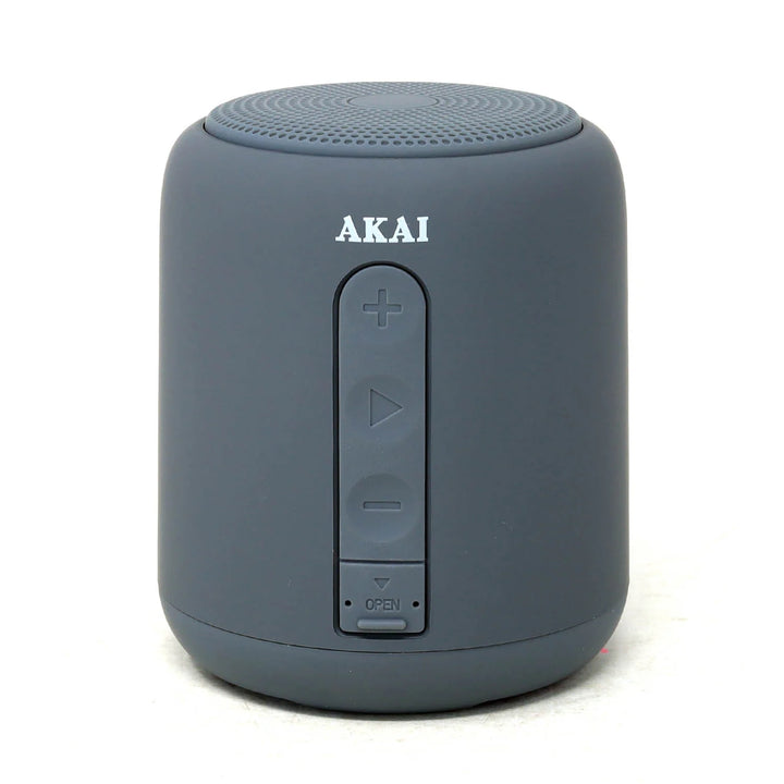 Akai Grey Portable Bluetooth Speaker With TF Card Slot