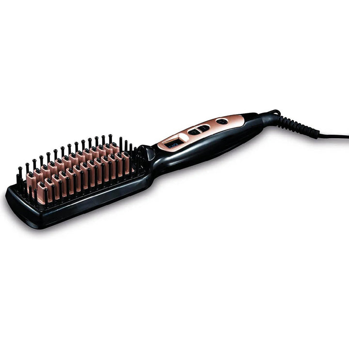 Carmen Black & Rose Gold Hair Straightening Brush